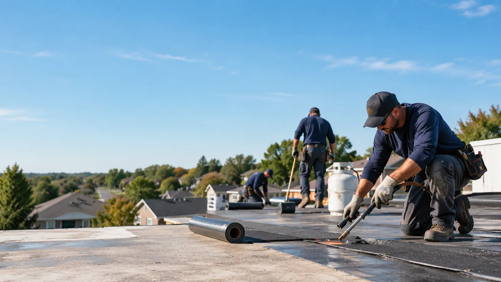 Flat Roof Leak Repair providers in Hardesty, OK